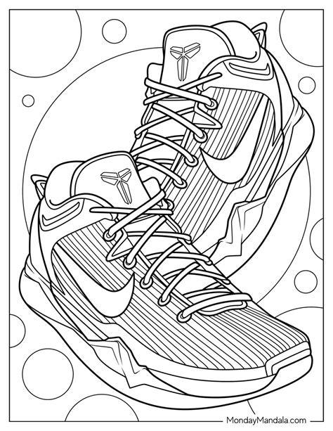 Nike Coloring Pages (Free PDF Printables) .